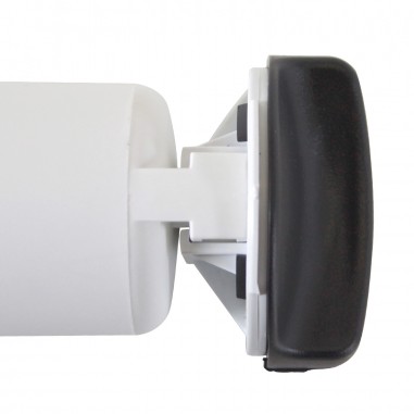 Cache filtre frigo Whirlpool noir