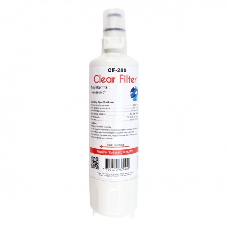 Filtre CNRAH-257760 compatible pour frigo Panasonic - Clear Filter CF-280
