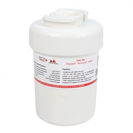 Filtre MWF compatible pour frigo GE General Electric - Clear Filter CF-500 filtre à eau